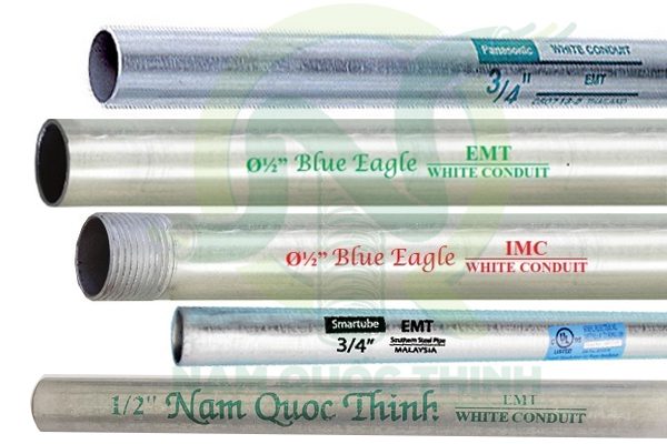 các loại ống thép luồn dây điện Nam Quốc Thịnh cung cấp