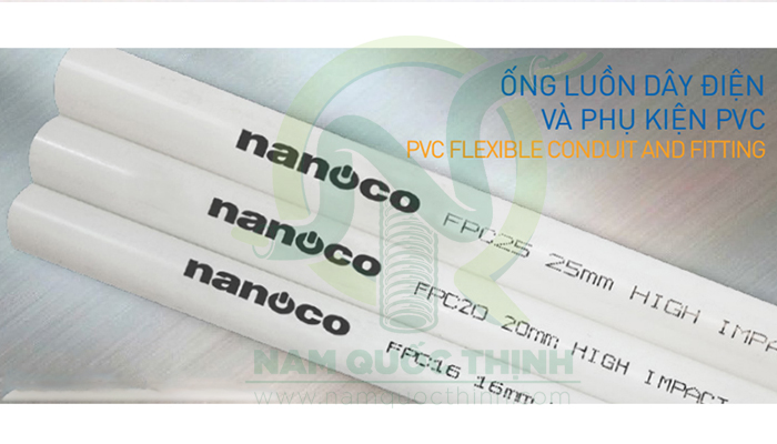Ống luồn dây điện nhựa PVC cap cấp