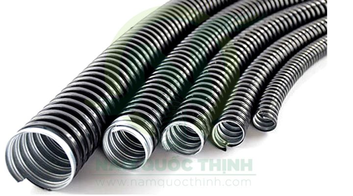 Ống ruột gà lõi thép bọc nhựa PVC NQT