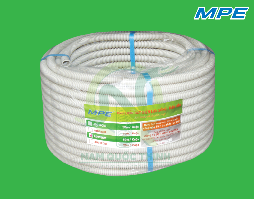 Báo giá Ống Ruột Gà Nhựa PVC MPE TPHCM